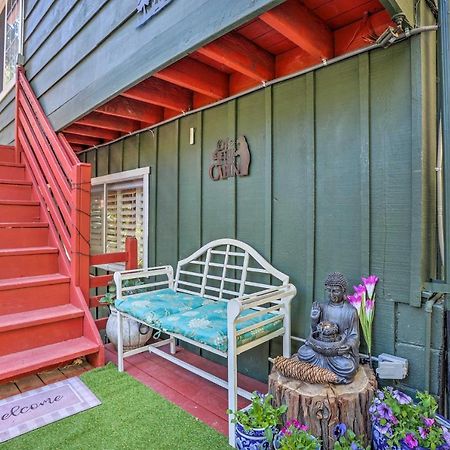 Boho Crestline Cabin, 1 Mile To Lake Gregory! Exterior foto